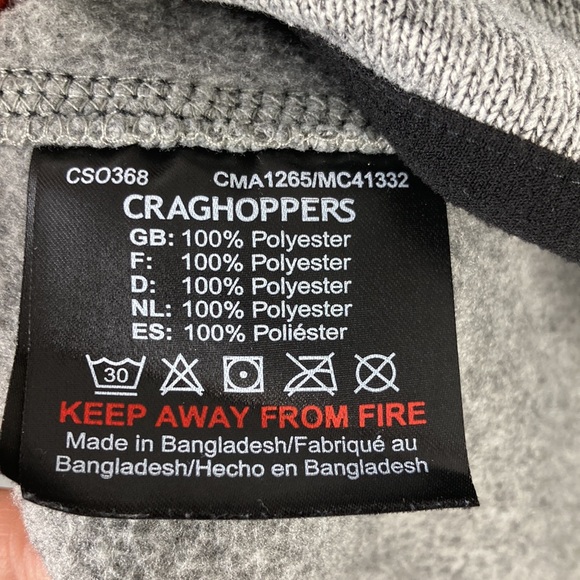 CRAGHOPPER Men’s Long Sleeve, 1/2 Zip Sweater Pullover Winter Sports - Picture 4 of 6